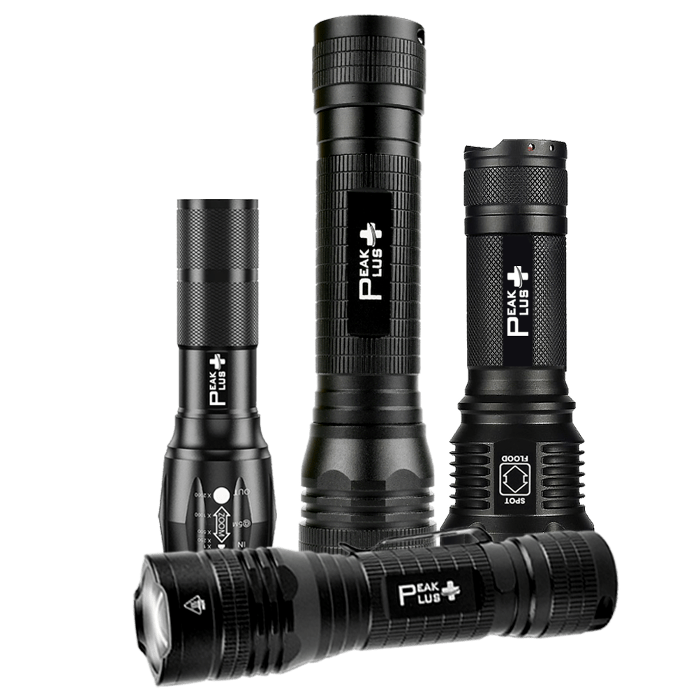 Flashlights min PEAKPLUS | FLASHLIGHTS | INDOOR MOTION LIGHTS | SOLAR LIGHTS | NIGHT LIGHTS | HEADLAMPS