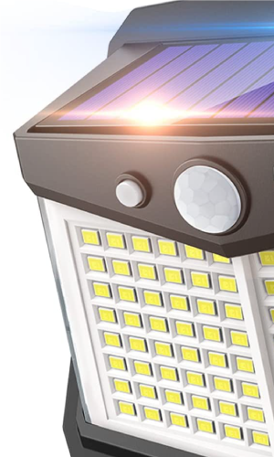 Peakplus Solar Outdoor Light PEAKPLUS | FLASHLIGHTS | INDOOR MOTION LIGHTS | SOLAR LIGHTS | NIGHT LIGHTS | HEADLAMPS